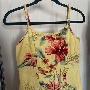Midi tropical dress